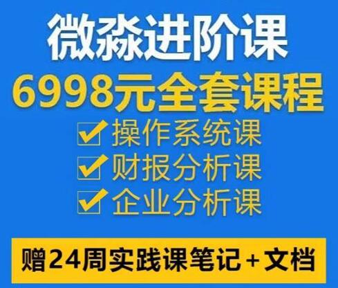微淼理财进阶全套视频讲座，助你实现财务自由
